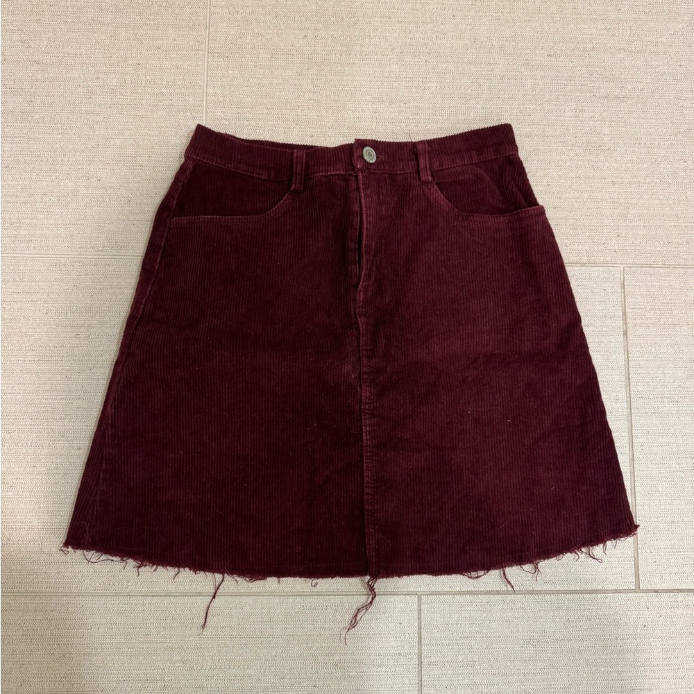 Brandy Melville Mini Skirt Corduroy